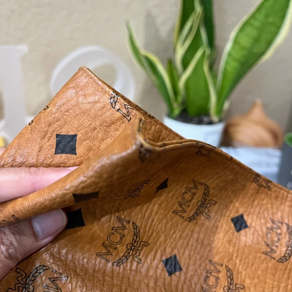 MCM Cognac Pouch - Picture 14 of 14